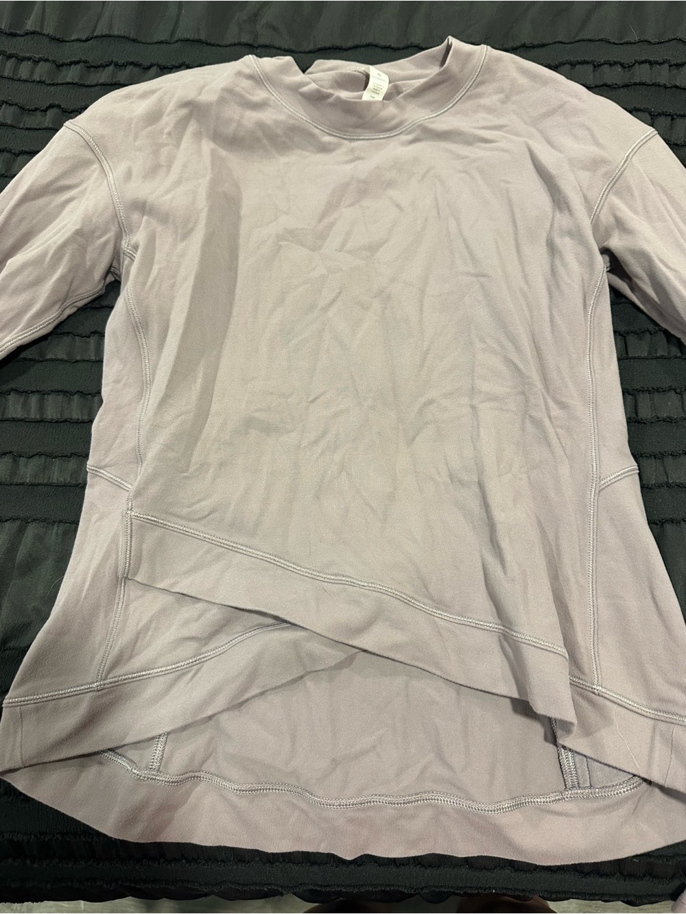 Lululemon Long Sleeve Top in Light Mauve